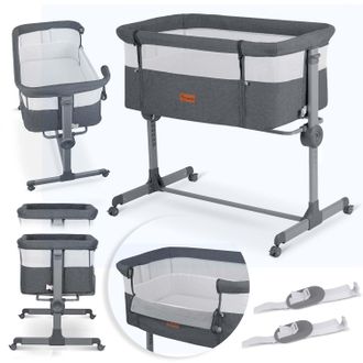 OEM Cuna De Viaje Plegable Con Cama Supletoria + Colch&oacute;n Nukido Nk-243