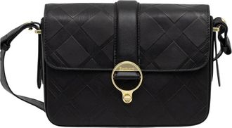 Barbour Tassen, Dames, Zwart, ONE Size, Katoen, Rosa Deboss Crossbody Tas