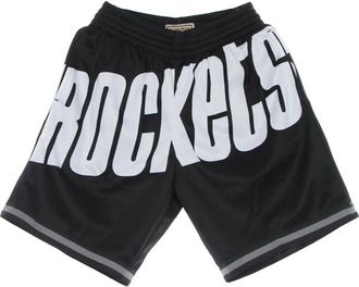 Mitchell & Ness NBA Big Face Basketbalshorts - Heren - Fitness - Zwart - M - Polyester - Fitness