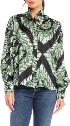 Fifteen Twenty Chloe Print Shirt at Nordstrom, Size X-Small