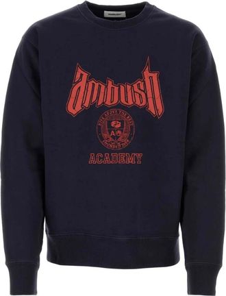 AMBUSH Midnight Blue Sweater van Katoenmix - Heren - Sweatshirts - Blauw - M - Katoen - Hoodies & sweatvesten