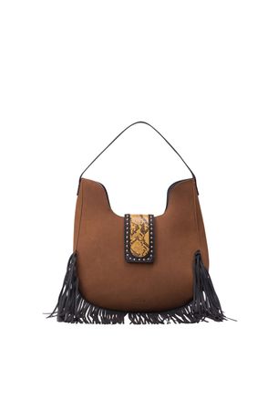 Izia Handtas Dames Kameel