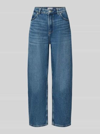 Jake*s Casual Relaxed Fit Jeans aus reiner Baumwolle in Jeansblau, Gr&ouml;&szlig;e 34