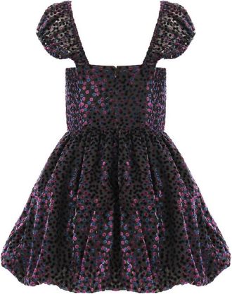 Amanda Uprichard Clydette Guipure Minidress In Black