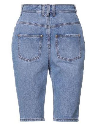 Balmain BOTTOMWEAR - Denim shorts on YOOX.COM