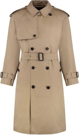 Burberry Chestwood Trench - Heren - Trenchcoats - Bruin - M - Katoen - Jassen