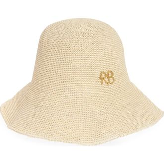 Ruslan Baginskiy Straw Bucket Hat in Natural Straw at Nordstrom