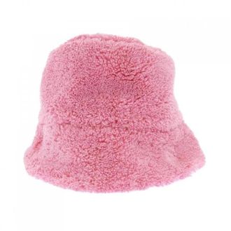 Prada Pre-owned Terry Cloth Bucket Hat - Dames - Pre-owned - Roze - Maat: ONE Size