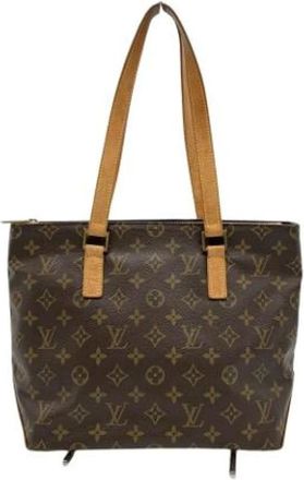 Louis Vuitton Pre-owned Tote Bags, female, Brown, Size: ONE SIZE Pre-owned Vintage Canvas Tote Bag