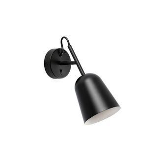 Faro Barcelona Studio Aplique De Pared Negro 28257