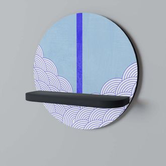 OEM Estante Redondo Tidal Stripe Negro