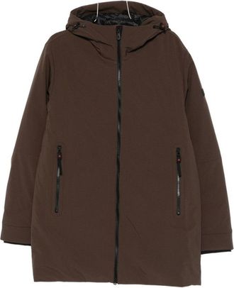 Peuterey Brown Parka With Design