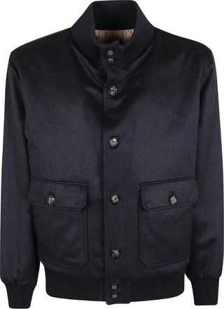 Barba Hombre, Chaquetas, Azul, Talla: L