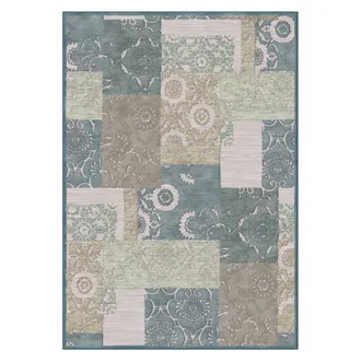 Dmora Tappeto Lasoma, 820000 Puntos/m&sup2;, Viscosa Y Chenilla, Forma Rectangular, Antideslizante, 200x140 Cm Beige