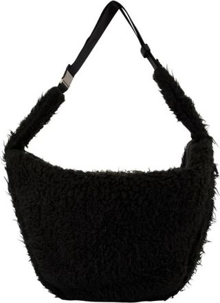 Rains Grote Crossbody Schoudertas in Zwart - unisex - Schoudertassen - Zwart - ONE Size - Polyester - Tassen
