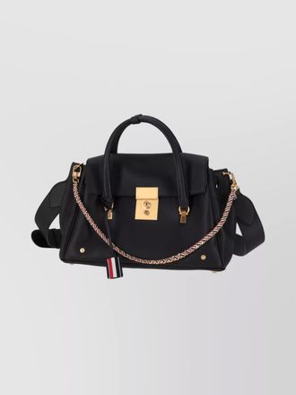 Thom Browne leather shoulder bag