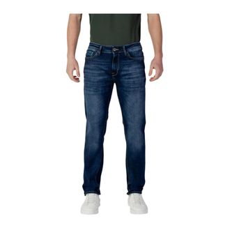 Jack & Jones Intelligence Straight Jeans - Heren - Slim Fit Jeans - Blauw - W31 L34 - Katoen - Jeans