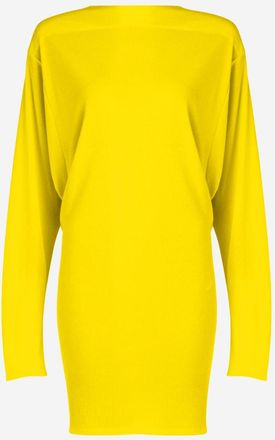 Jacquemus Yellow Mistral Mini Dress