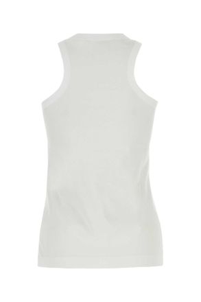 Stella McCartney Witte Katoenen Tanktop