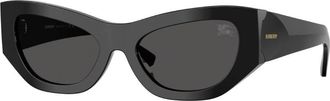 Burberry Grey Cat Eye Ladies Sunglasses BE4450U 300187 54