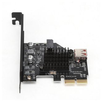 OEM Tarjeta Adaptadora Pci-e Express, Conector Usb 3.1 Frontal, Retrocompatible, Transferencia De Datos De Alta Velocidad, Conexi&oacute;n Estable, M&uacute;ltiples Pue