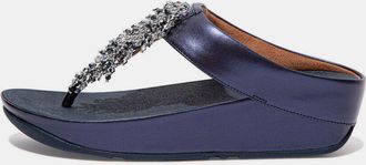 FitFlop Dames Fit Flop Rumba Beaded Tussenschoenen in Marineblauw