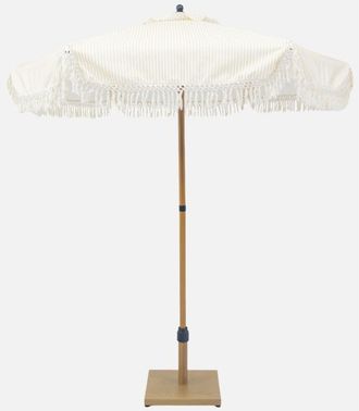 Sweeek Parasol Recto De Acero Con Flecos, 2m