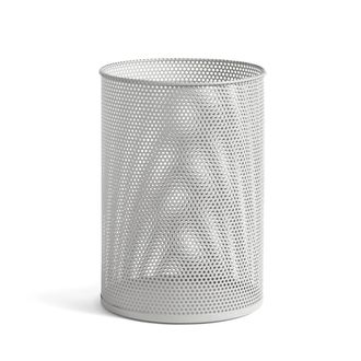 HAY Perforated Bin L, &Oslash; 30,5 x H 44 cm, hellgrau