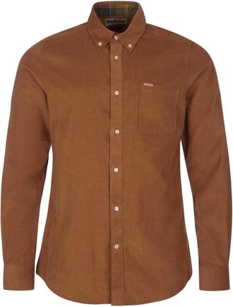 Barbour Ramsey Tailored Shirt - Heren - Casual Overhemden - Bruin - XL - Katoen - Overhemden