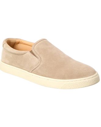 Brunello Cucinelli Suede Slip-On Sneaker