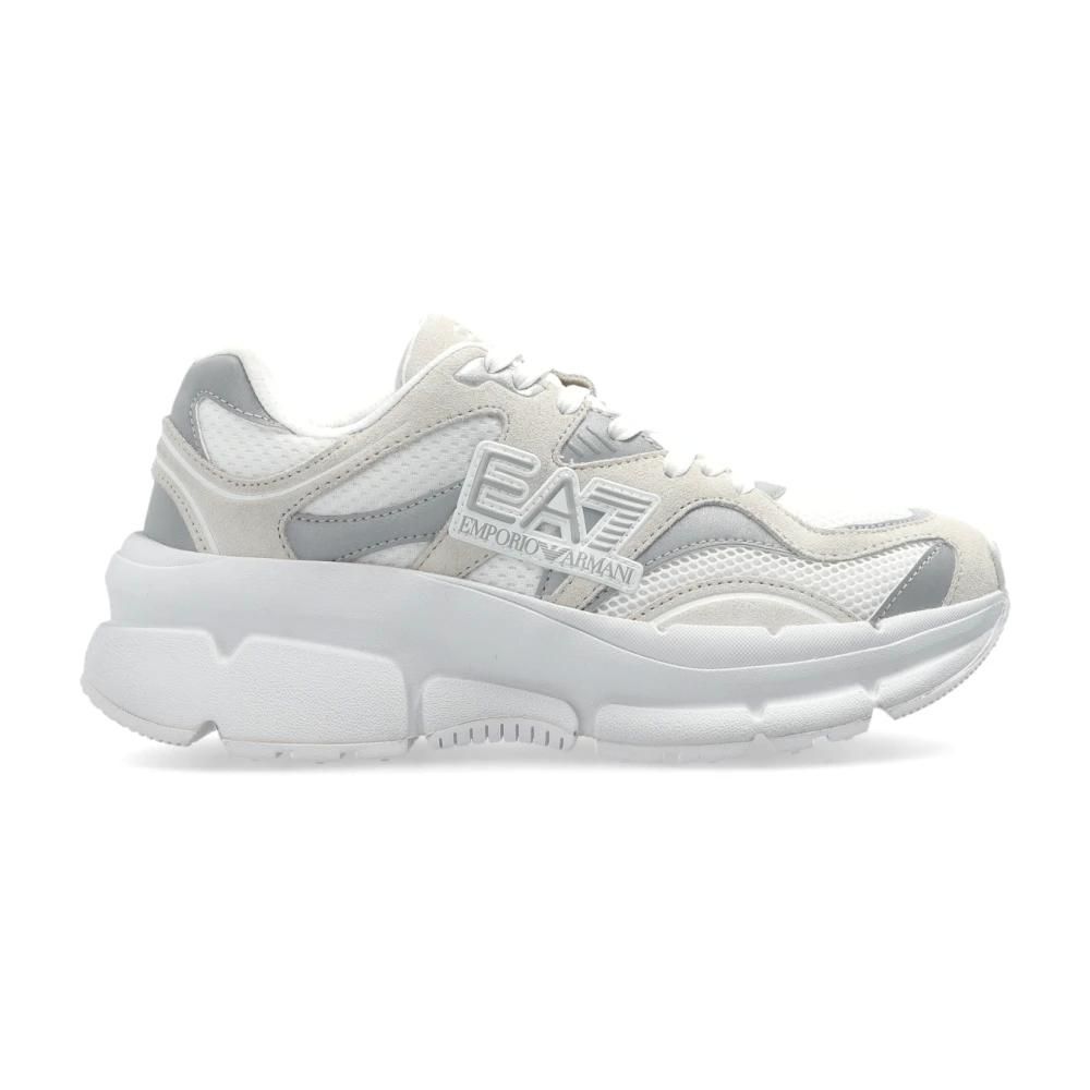 Zapatillas Emporio Armani Mujer Blancas Ea7 Emporio Armani Padel