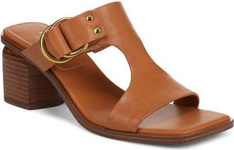 Franco Sarto Roux Slide Sandal in Caramel at Nordstrom, Size 9.5