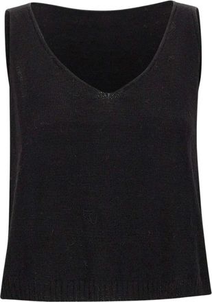 Maurizio Top de Mezcla de Alpaca - Knitwear - Mujer - Negro - XS