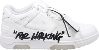 Off-white Schoenen, Heren, Wit, 45 EU, Leer, Out Of Office For Walk Sneaker
