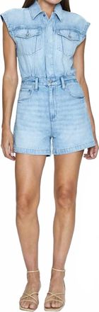 Pistola Denim Lennox Romper In Mid-Summer