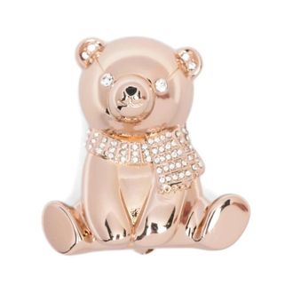 Max Mara Accessoires, Dames, Roze, ONE Size, Shiny 593 004 Broche