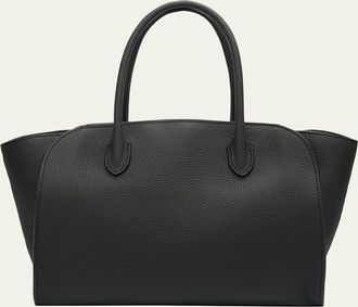 The Row Marlo 12 Shoulder Bag in Grain Leather