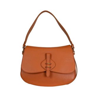 Coccinelle Mavery Schoudertas - Dames - Schoudertassen - Oranje - ONE Size - Leer - Tassen