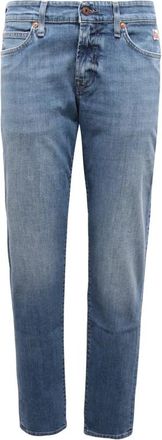 Roy Rogers Denim Stretch Smart Slim Broek - Heren - Slim Fit Jeans - Blauw - W30 - Denim - Jeans