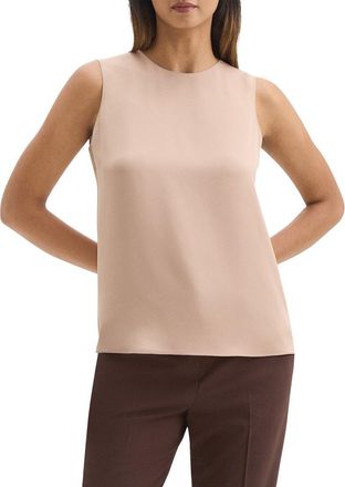 Theory Drape Back Shell Top