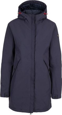 Trespass Womens Overcast Waterproof Jacket in Navy - Size 10 UK
