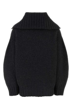 The Attico Darkgrey Felpe Sweater
