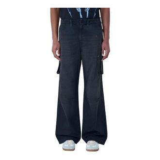 Our Legacy Wide Trousers, male, Black, Size: 2XL Mount Cargo Pants