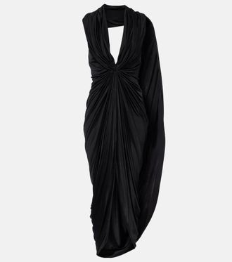 Loewe Draped midi dress