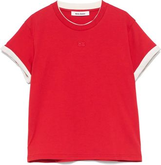 Wales Bonner T-shirt Horizon - Rosso