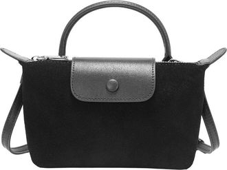 Tiffany & Fred Tiffany And Fred Paris Elegant Mini Suede Leather Satchel