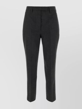 Prada wool tailored trousers