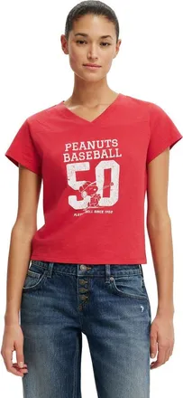 Cotton On Womens The Lcn V Neck Original Graphic Tee in Lcn Pea Snoopy 50 Vintage at Nordstrom, Size Xx-Small