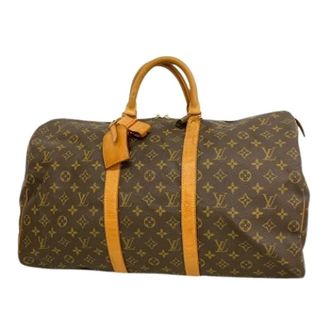 Louis Vuitton Vintage, unisex, Bruin, ONE Size, Pre-owned Boston bag