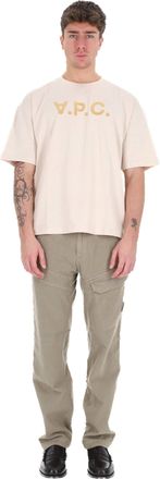 A.P.C. Vpc Large Logo Cotton T-Shirt